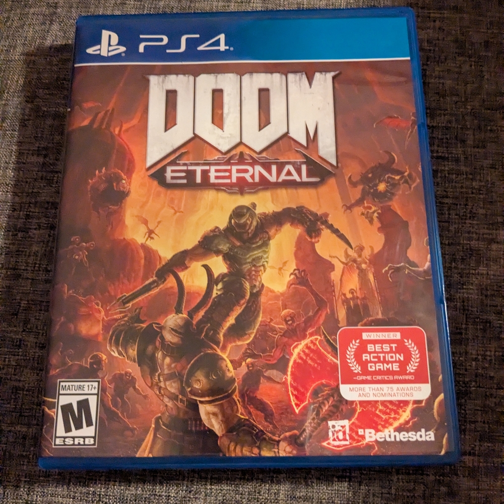 PlayStation PS4 Doom Eternal Video Game
